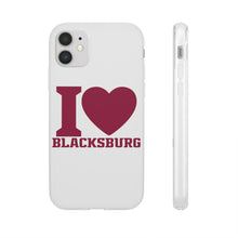 Load image into Gallery viewer, I Love Blacksburg Flexi Phone Case