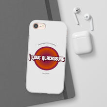 Load image into Gallery viewer, I Love Blacksburg Rock Flexi Phone Case