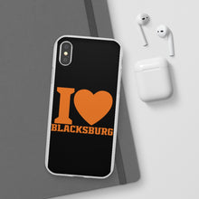 Load image into Gallery viewer, I Love Blacksburg Flexi Phone Case