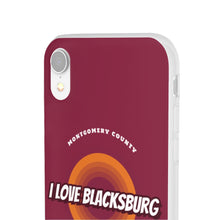 Load image into Gallery viewer, I Love Blacksburg Retro Flexi Phone Case