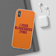 Load image into Gallery viewer, I Miss Blacksburg 24061 Flexi Phone Case
