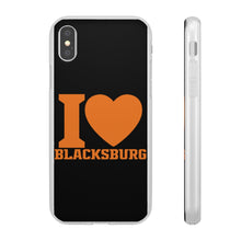 Load image into Gallery viewer, I Love Blacksburg Flexi Phone Case