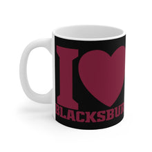 Load image into Gallery viewer, I Love Blacksburg Coffee Mug