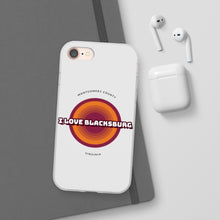 Load image into Gallery viewer, I Love Blacksburg Retro Flexi Phone Case