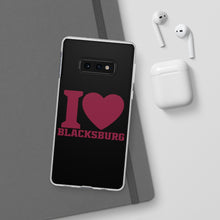 Load image into Gallery viewer, I Love Blacksburg Flexi Phone Case