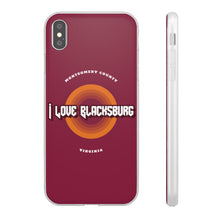 Load image into Gallery viewer, I Love Blacksburg Rock Flexi Phone Case