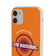 Load image into Gallery viewer, I Love Blacksburg Retro Flexi Phone Case