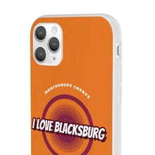 Load image into Gallery viewer, I Love Blacksburg Retro Flexi Phone Case