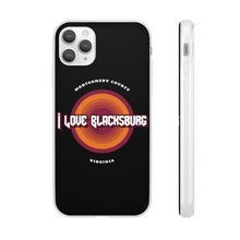 Load image into Gallery viewer, I Love Blacksburg Rock Flexi Phone Case