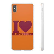 Load image into Gallery viewer, I Love Blacksburg Flexi Phone Case