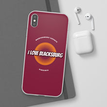 Load image into Gallery viewer, I Love Blacksburg Retro Flexi Phone Case