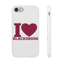 Load image into Gallery viewer, I Love Blacksburg Flexi Phone Case