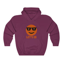 Load image into Gallery viewer, Let's Go Smiley Sunglasses Hoodie