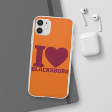 Load image into Gallery viewer, I Love Blacksburg Flexi Phone Case