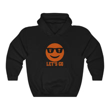 Load image into Gallery viewer, Let's Go Smiley Sunglasses Hoodie