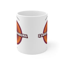 Load image into Gallery viewer, I Love Blacksburg Retro Coffee Mug