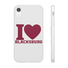 Load image into Gallery viewer, I Love Blacksburg Flexi Phone Case