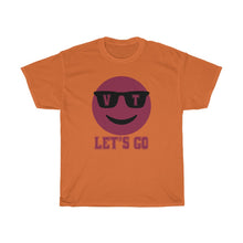 Load image into Gallery viewer, Let's Go Smiley Sunglasses T-Shirt