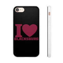 Load image into Gallery viewer, I Love Blacksburg Flexi Phone Case