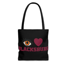 Load image into Gallery viewer, Eye Heart Blacksburg Tote Bag