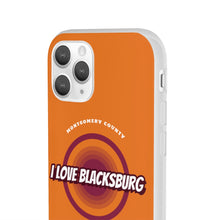 Load image into Gallery viewer, I Love Blacksburg Retro Flexi Phone Case