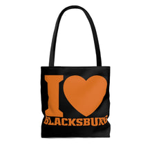 Load image into Gallery viewer, I Love Blacksburg Tote Bag