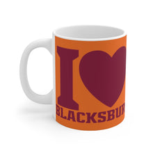 Load image into Gallery viewer, I Love Blacksburg Coffee Mug