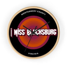 Load image into Gallery viewer, I Miss Blacksburg Rock Wall Clock