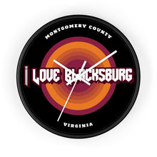Load image into Gallery viewer, I Love Blacksburg Rock Wall Clock