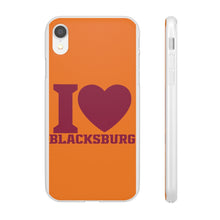 Load image into Gallery viewer, I Love Blacksburg Flexi Phone Case
