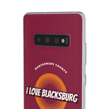Load image into Gallery viewer, I Love Blacksburg Retro Flexi Phone Case
