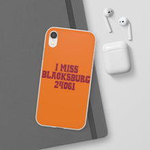 Load image into Gallery viewer, I Miss Blacksburg 24061 Flexi Phone Case