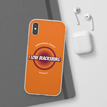 Load image into Gallery viewer, I Love Blacksburg Retro Flexi Phone Case