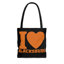 Load image into Gallery viewer, I Love Blacksburg Tote Bag
