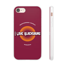 Load image into Gallery viewer, I Love Blacksburg Rock Flexi Phone Case