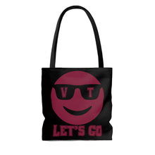 Load image into Gallery viewer, Let's Go Smiley Tote Bag