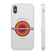 Load image into Gallery viewer, I Love Blacksburg Retro Flexi Phone Case