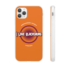 Load image into Gallery viewer, I Love Blacksburg Rock Flexi Phone Case