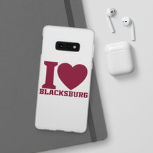 Load image into Gallery viewer, I Love Blacksburg Flexi Phone Case