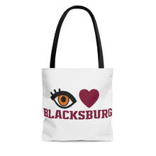 Load image into Gallery viewer, Eye Heart Blacksburg Tote Bag