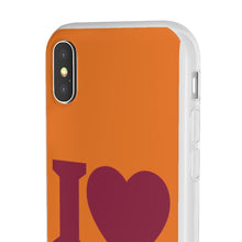 Load image into Gallery viewer, I Love Blacksburg Flexi Phone Case