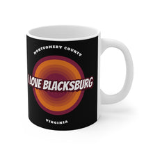 Load image into Gallery viewer, I Love Blacksburg Retro Coffee Mug