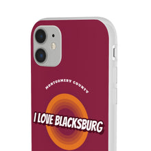 Load image into Gallery viewer, I Love Blacksburg Retro Flexi Phone Case