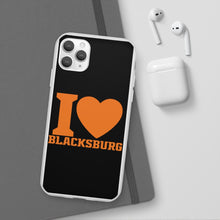 Load image into Gallery viewer, I Love Blacksburg Flexi Phone Case