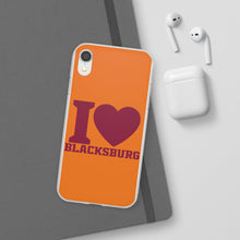 Load image into Gallery viewer, I Love Blacksburg Flexi Phone Case