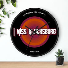 Load image into Gallery viewer, I Miss Blacksburg Rock Wall Clock