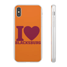 Load image into Gallery viewer, I Love Blacksburg Flexi Phone Case
