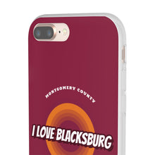 Load image into Gallery viewer, I Love Blacksburg Retro Flexi Phone Case
