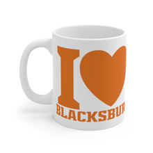 Load image into Gallery viewer, I Love Blacksburg Coffee Mug