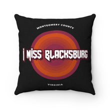 Load image into Gallery viewer, I Miss Blacksburg Rock Square Pillow Case